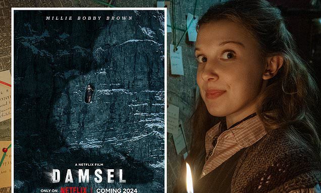 نتفليكس تطرح البوستر الترويجي لفيلم مايلي بوبي براون الجديد Damsel