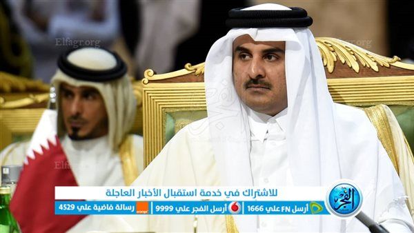 أمير دولة قطر: نشاطر الكويت وأهلها أحزانهم في وفاة الأمير الراحل الشيخ نواف الأحمد الصباح