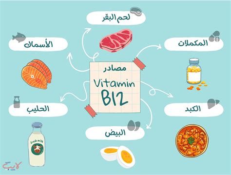 أين يوجد فيتامين B12