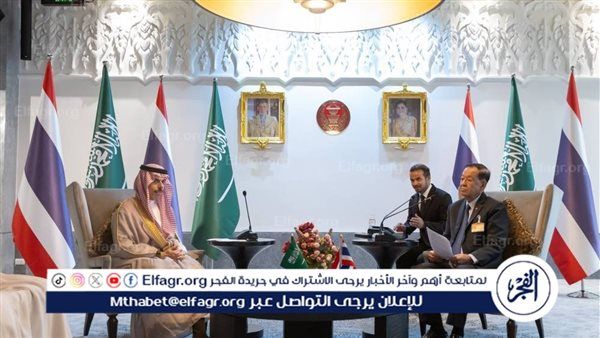 وزير الخارجية السعودي يستعرض العلاقات الثنائية مع رئيس البرلمان ورئيس مجلس النواب في تايلند