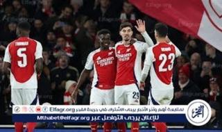 عاجل.. تشكيل آرسنال الرسمي لمواجهة إيبسويتش في الدوري الإنجليزي