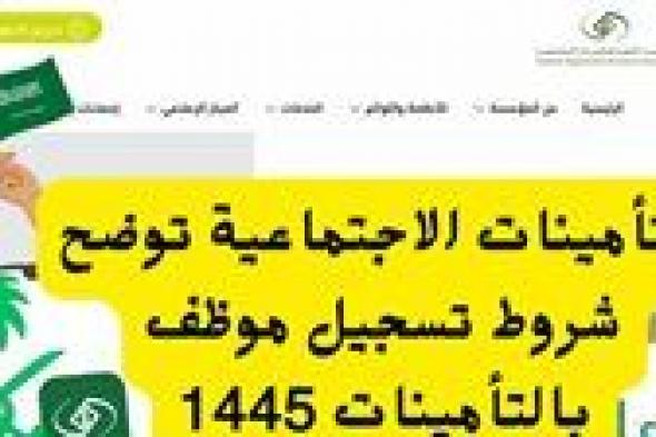 بالخطوات.. تعرف على شروط ومتطلبات تسجيل الموظفين في نظام التأمينات