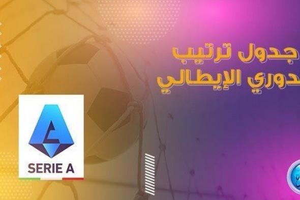 ترتيب الدوري الايطالي 2023-2024 قبل مباريات الجولة التاسعة