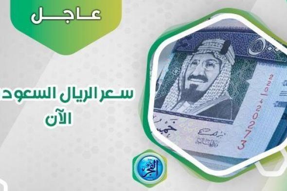 سعر الريال السعودي اليوم.. آخر تطورات العملة السعودية أمام الجنيه