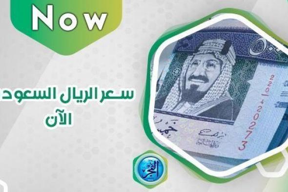 سعر الريال السعودي اليوم ختام التعاملات المسائية.. العملة السعودية تنهار في السوق السوداء