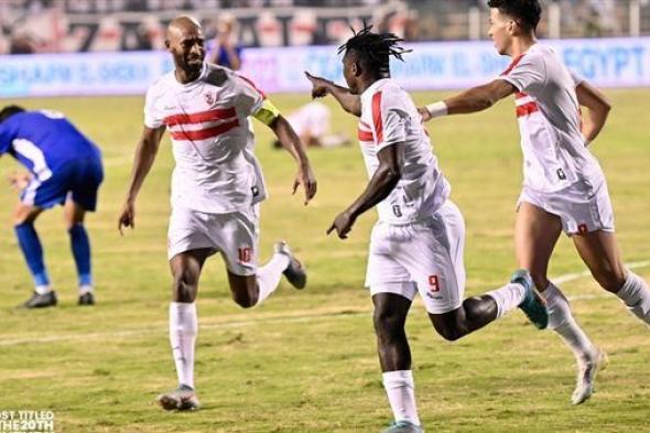 عاجل.. سامسون أكينولا يتعادل للزمالك أمام بيراميدز في الدقيقة 100