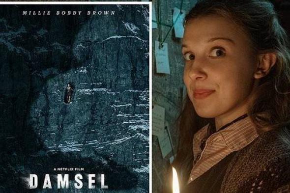 نتفليكس تطرح البوستر الترويجي لفيلم مايلي بوبي براون الجديد Damsel