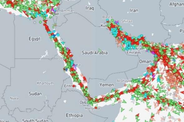 الرادارات تفضح كذب الحوثيين وتنشر حركة السفن التي عبرت باب المندب ووصلت إلى إسرائيل