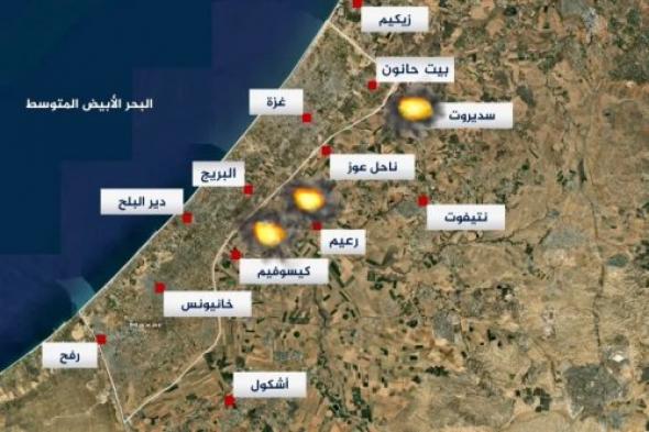 الاحتلال يباشر بإنشاء منطقة عازلة داخل قطاع غزة