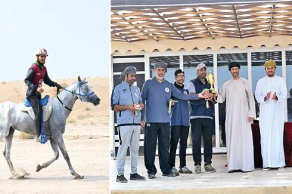 مربط مسقط يتوج بلقب السباق المحلي للقدرة والتحمل