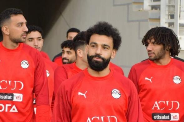 ظهور محمد صلاح بـ"لوك جديد" في مران المنتخب قبل بطولة أفريقيا (صور)