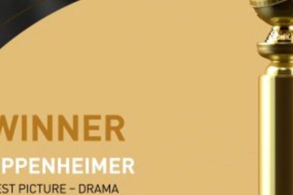 Oppenheimer يفوز بجائزة جولدن جلوب أفضل فيلم