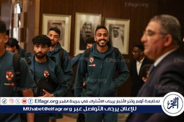 وصول حافلة الأهلي إلى ملعب الأول بارك استعدادًا للقاء الزمالك في نهائي كأس مصر