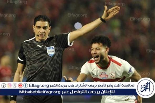 محمد صلاح عبدالفتاح: إبراهيم نور الدين أجاد في إدارة مباراة القمة ونيدفيد لا يستحق الطرد