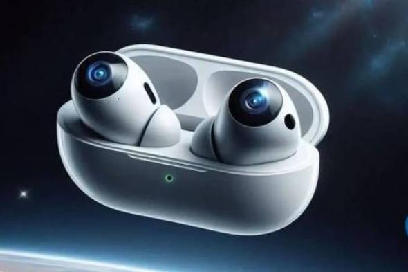 آبل تعمل على سماعات AirPods مع وحدات كاميرا مدمجة