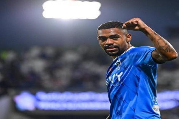 الهلال يكشف موقف مالكوم من مواجهة الأهلي