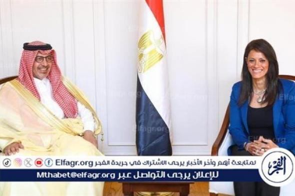 سفير المملكة لدى مصر يلتقي وزيرة التخطيط