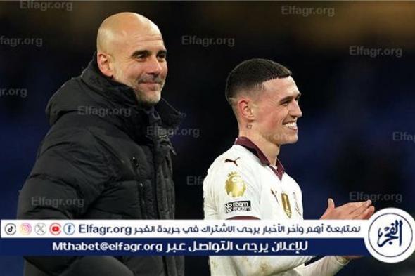 جوارديولا يصدم منتخب إنجلترا بشان جاهزية فودية للمشاركة خلال التوقف الدولي