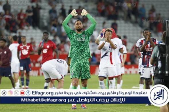 باريس سان جيرمان يفوز على ليل بثلاثية في الدوري الفرنسي