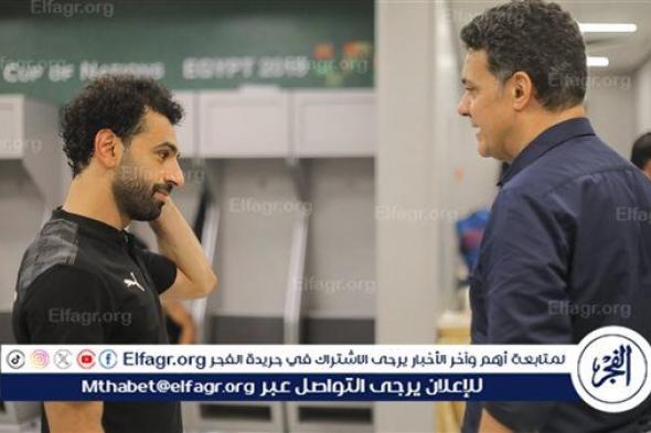 محمد صلاح ينعى المدرب الراحل إيهاب جلال