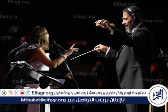 هاني فرحات يبدع مع أنغام بألحان ألبومها الجديد في حفل جدة