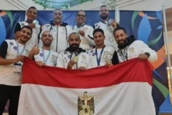 أبطال منتخب الماسترز للخماسى الحديث يحرزون ذهبية وفضيتين ببطولة العالم بالمجر