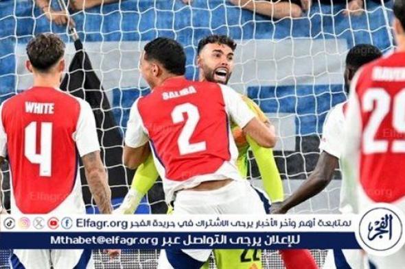 التعادل السلبي يحسم موقعة ارسنال واتالانتا في دوري ابطال اوروبا