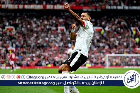 صلاح ضمن تشكيل ليفربول ضد بورنموث في الدوري الإنجليزي