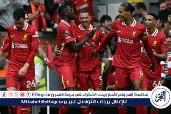 نتيجة وملخص أهداف مباراة ليفربول ضد بورنموث في الدوري الإنجليزي