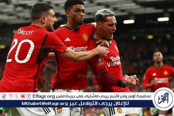 تشكيل مانشستر يونايتد ضد كريستال بالاس في الدوري الإنجليزي