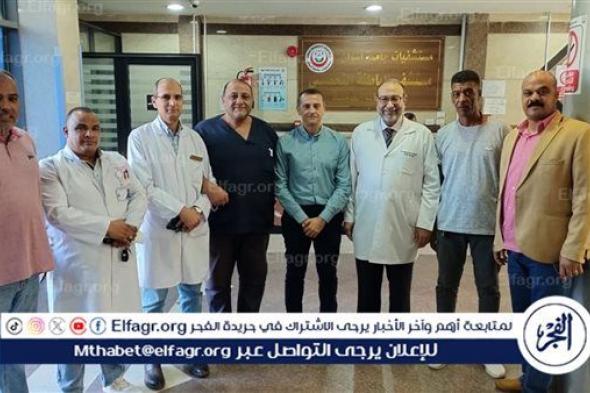 نائب محافظ أسوان يطمئن على الخدمات الطبية بمستشفى أسوان الجامعي