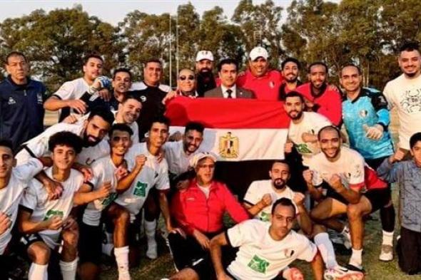 سمير: منتخب مصر للميني فوتبول أول المتأهلين لكأس العالم عقب الفوز على الكاميرون