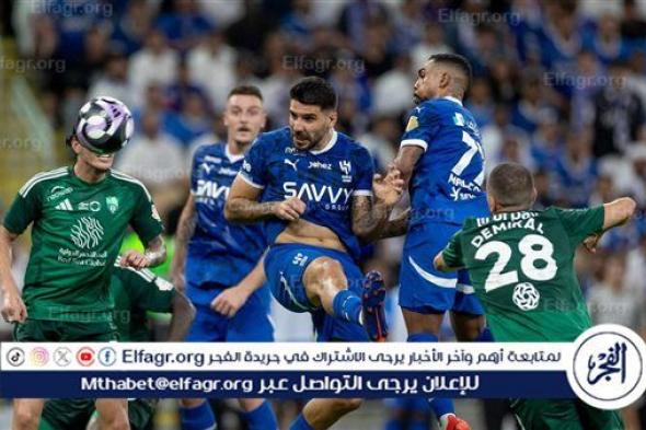 ملخص أهداف مباراة الأهلي والهلال في كلاسيكو دوري روشن السعودي