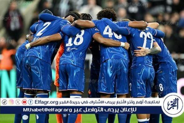 عاجل.. تشكيل تشيلسي الرسمي أمام مانشستر يونايتد في الدوري الإنجليزي