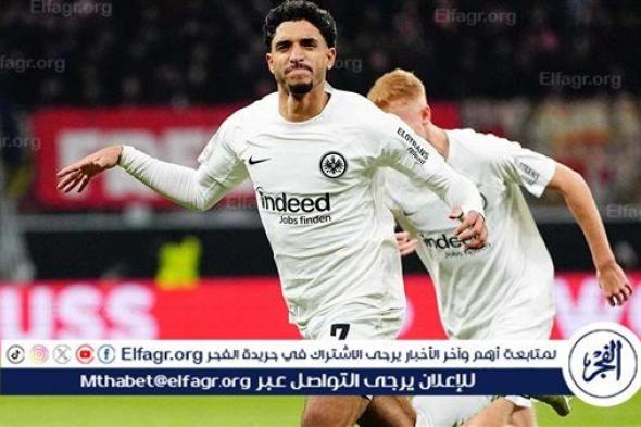 مرموش يواصل تألقه ويقود آينتراخت فرانكفورت للفوز على سلافيا براغ في الدوري الأوروبي