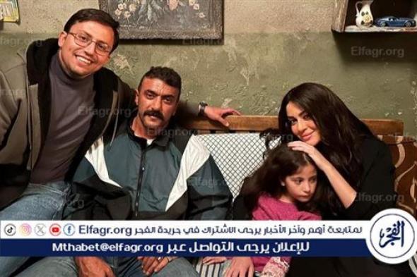 أحمد العوضي يشارك جمهوره كواليس مسلسل "فهد البطل" بمشاركة ميرنا نور الدين