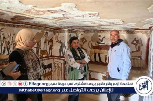 ضمن ملتقى "أهل مصر".. فتيات المحافظات الحدودية في جولة بمدينة الداخلة بالوادي الجديد