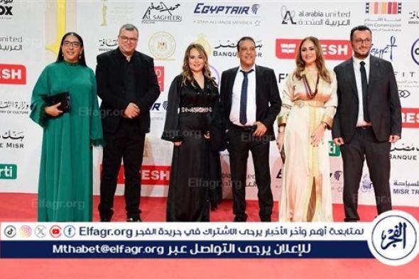 أبطال الفيلم المغربي "أنا مش أنا" يحتفلون بعرضه في مهرجان القاهرة بحضور نجوم الفن والرياضة