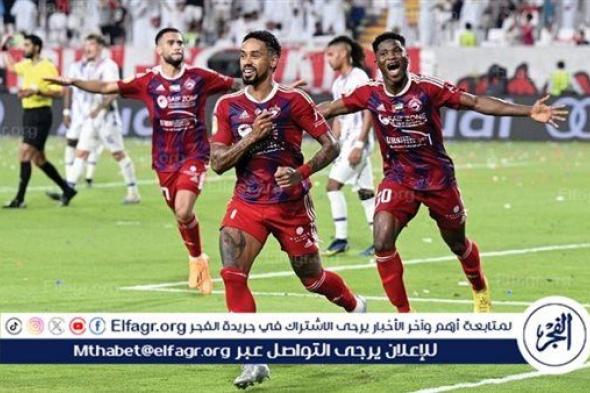 الشارقة ينفرد بصدارة الدوري الإماراتي بعد الفوز على النصر بثلاثية نظيفة