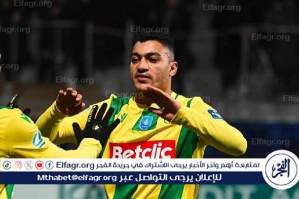 مصطفي محمد يسجل ويقود نانت للإطاحة بـ درانسي من كأس فرنسا