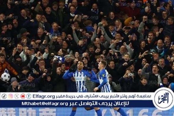 هورزلير يُعلن تشكيل برايتون لمواجهة أستون فيلا في الدوري الإنجليزي